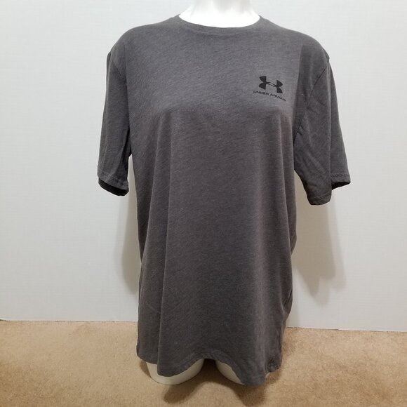 Under Armour shirt XL UA Sportstyle Left Chest Short Sleeve Loose Fit HeatGear - Picture 1 of 9